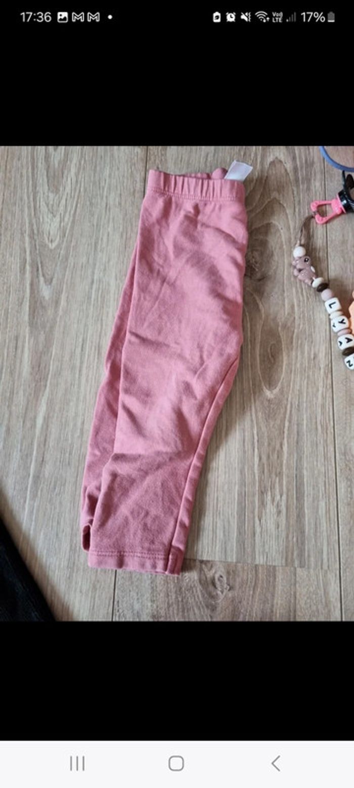 Lot leggings fille