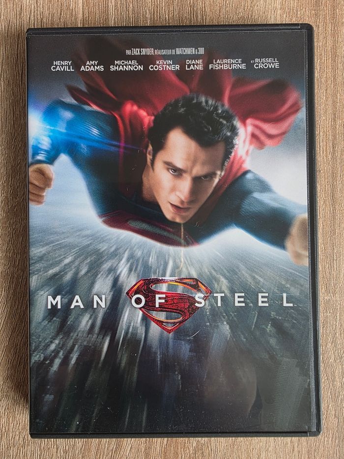 Dvd man of steel