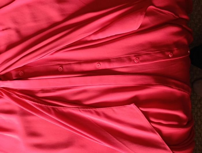 Blouse chic rouge cerise - photo numéro 7