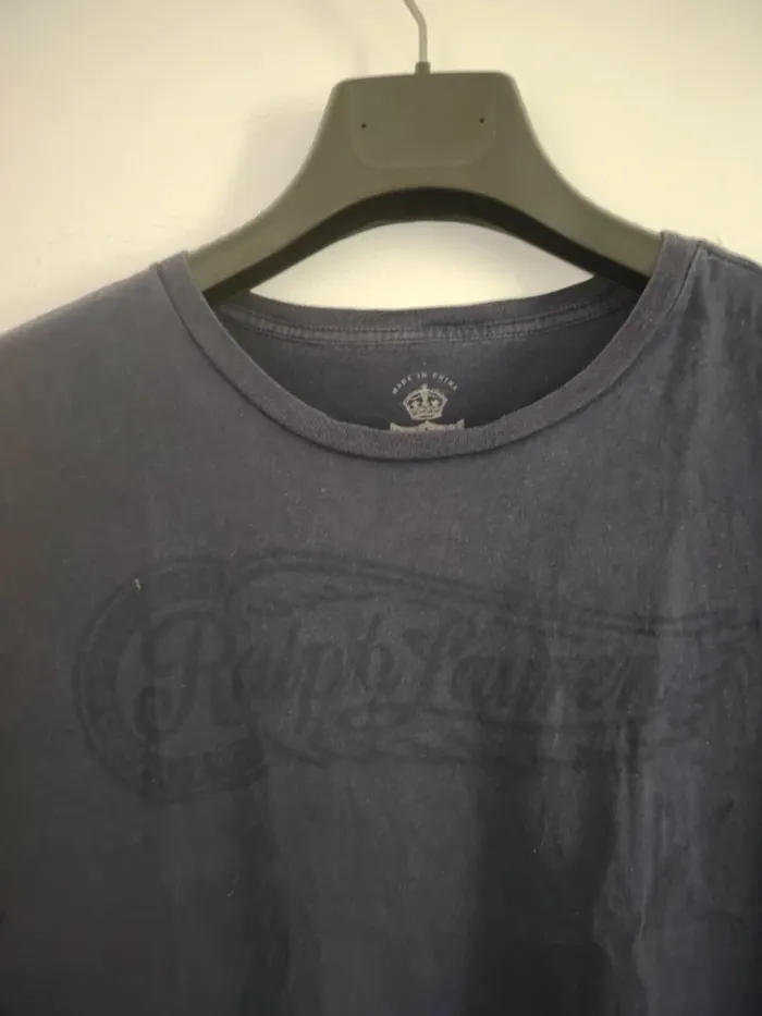 Tee-shirt polo jeans L - photo numéro 2