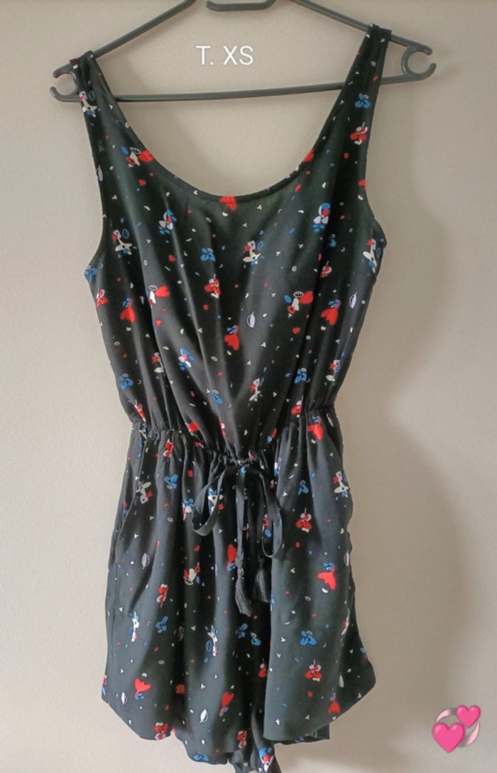 Joli combishort d'été imprimée Pimkie T. XS