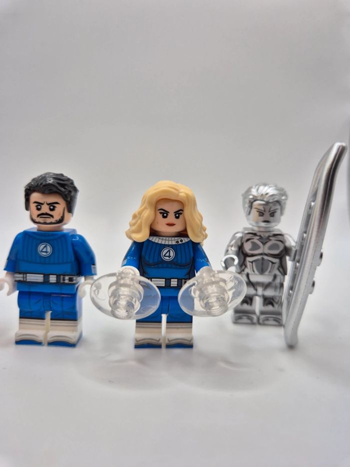 Figurines type lego les 4 Fantastiques Marvel - photo numéro 3