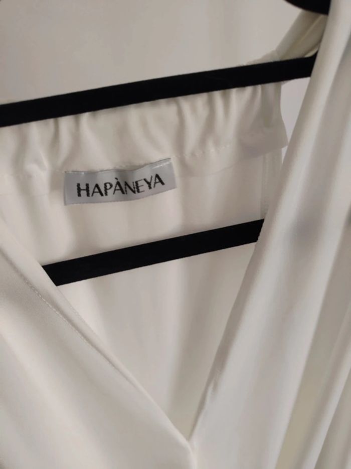 Hapaneya débardeur fluide crème M - photo numéro 2
