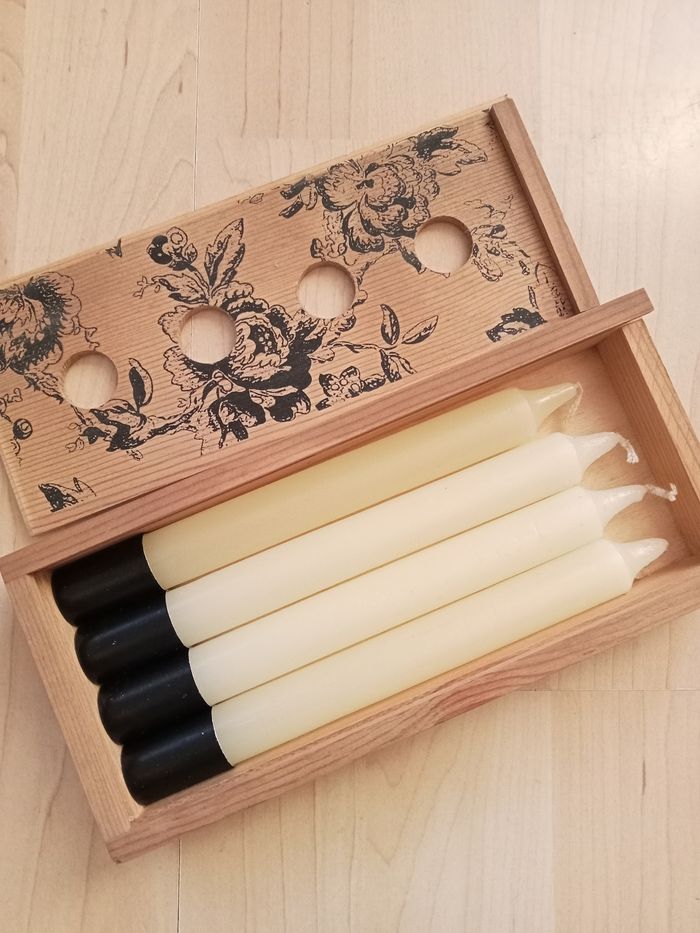 Boîte coffret à bougie