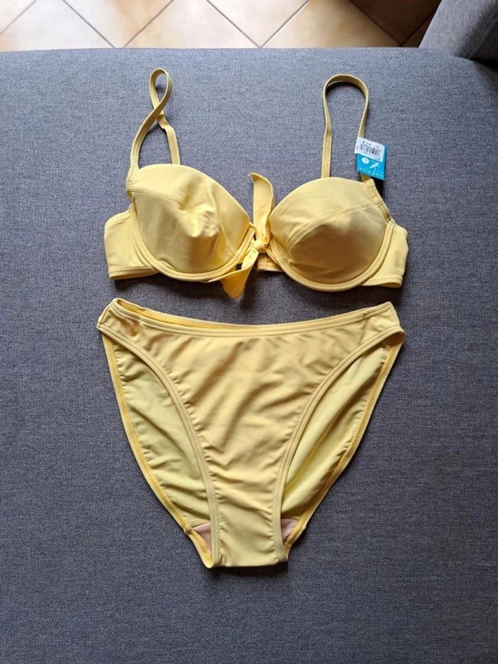 Maillot de bain jaune en L