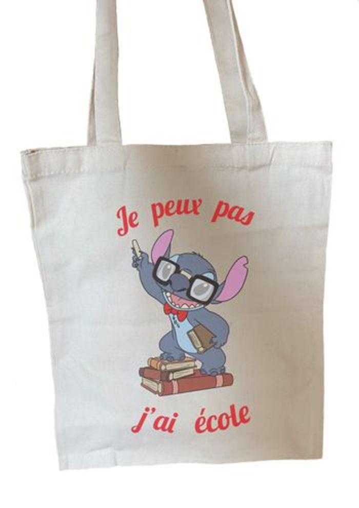 Sac tote bag école scolaire