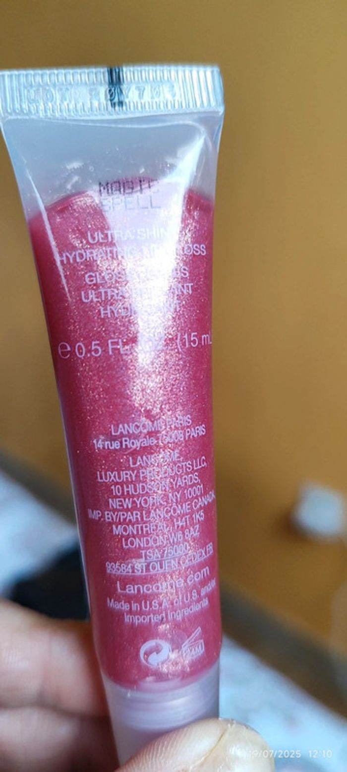 Lancôme Juicy Tubes Lip Gloss Pailleté Teinte Magic Spell - photo numéro 4