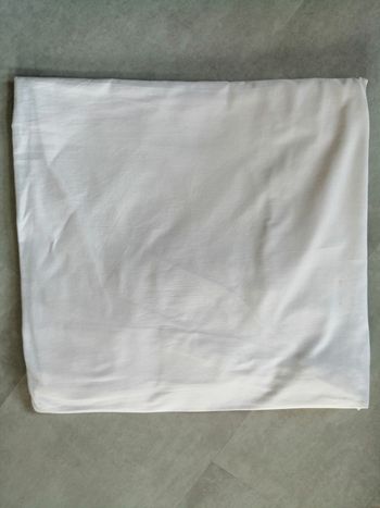 drap housse blanc pour lit 1 pers 90 x 190