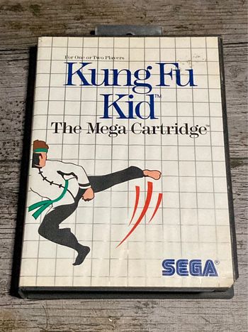 Kungfu Kid Jeu Sega Master System Sans notice