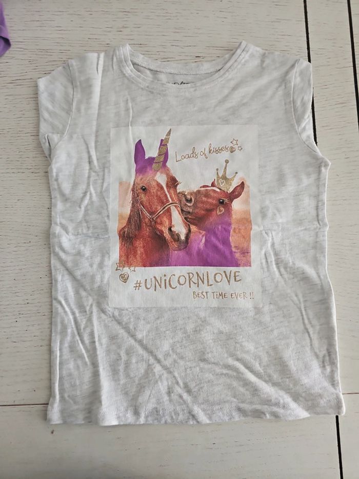 Lot tee shirts manches longues 5 ans - photo numéro 6