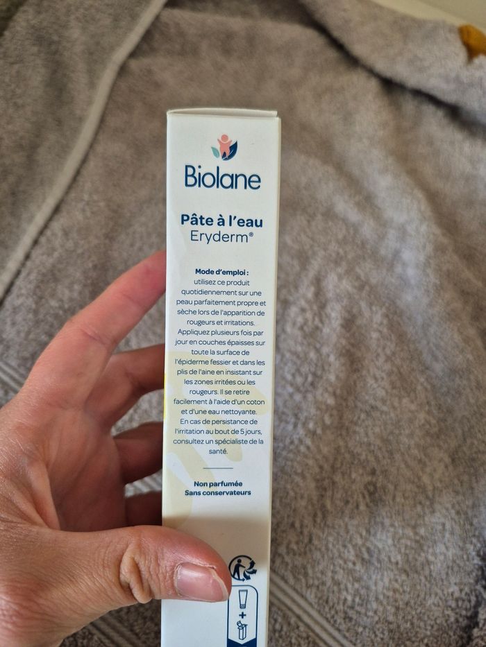 Pâte à l'eau Eryderm Biolane - photo numéro 2