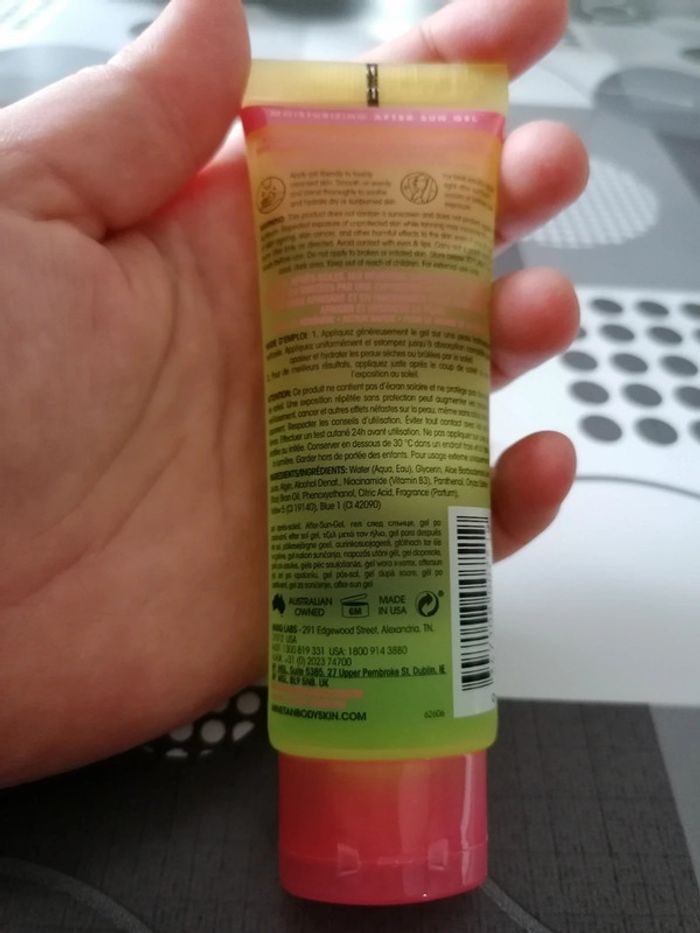 Gel hydratant après soleil marque Mine - photo numéro 2