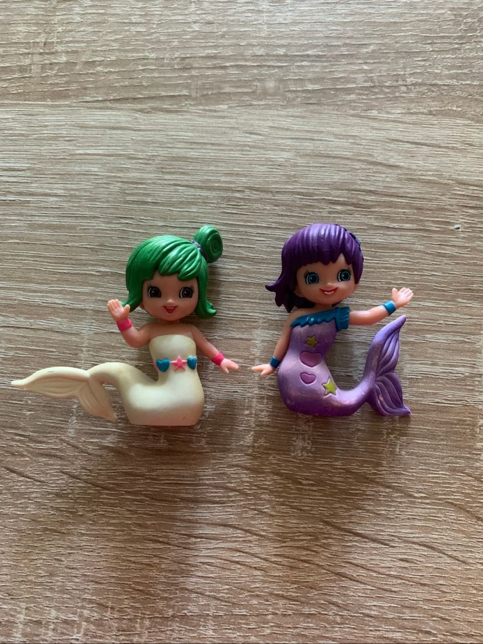 2 figurines sirènes magiki