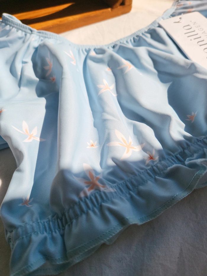 Maillot de bain qualité protection épaules séchage rapide 7 8 ans - photo numéro 3