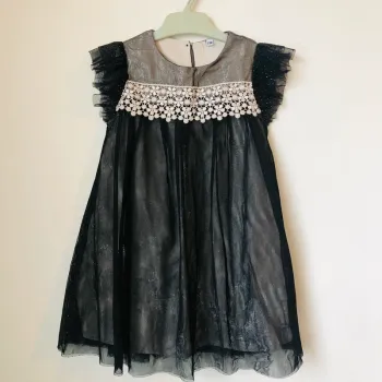 Robe paillettes bébé