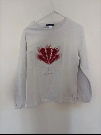T-shirt manches longues. 10 ans