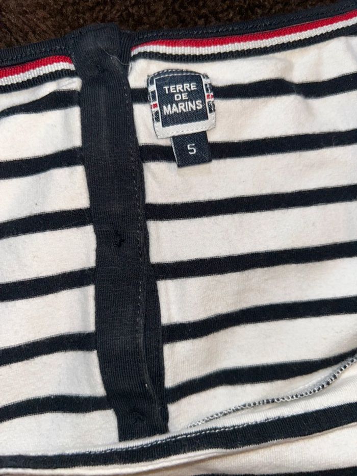 Haut terre de marins#taille 5 - taille 42 - photo numéro 5