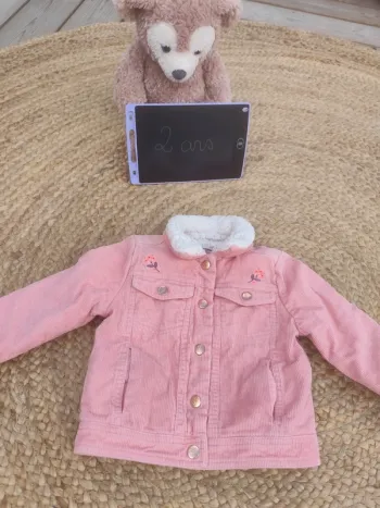 Veste chaude doublée 2 ans / 92 cm