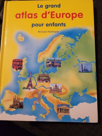Le grand atlas d'Europe pour enfants
