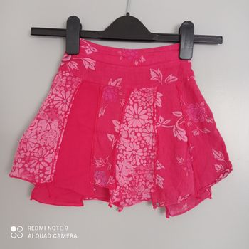 Jupe fuchsia 4ans Marèse