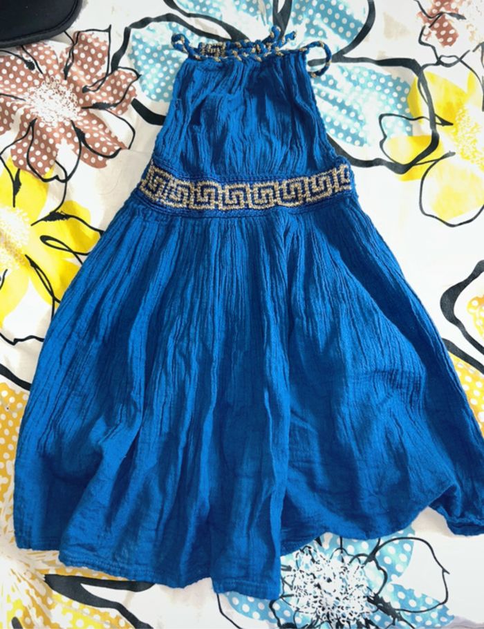 Robe bleue