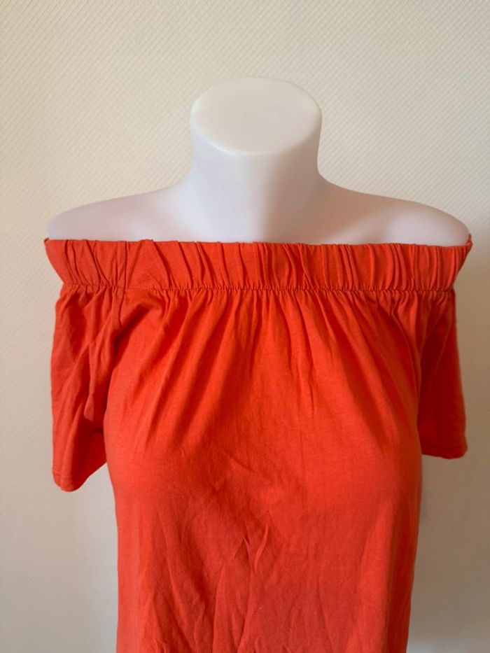 Lot de deux robes taille S en très bon état noir et orange H&M - photo numéro 6