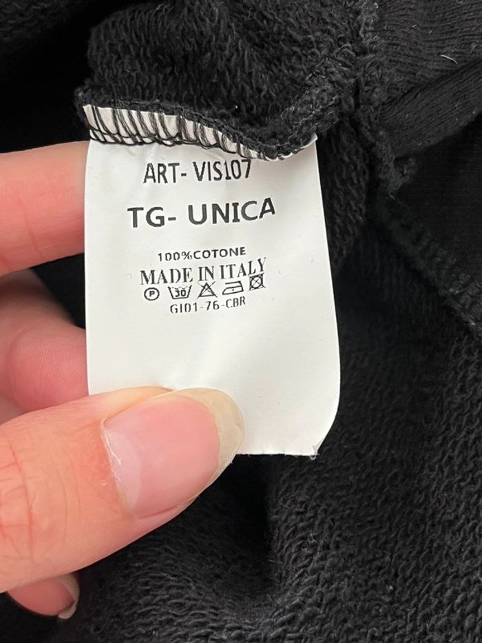Sweat à capuche sans manches noir Minette - photo numéro 7