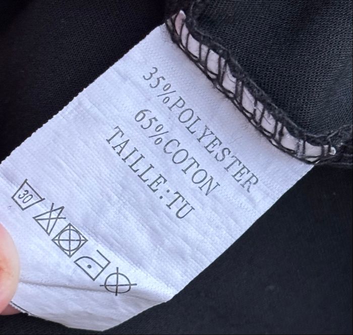 🖤 Jupe noire à nœud taille haute – Miss Loona – Taille unique - photo numéro 5