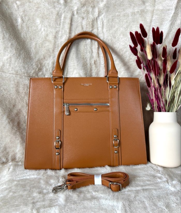 Sac cabas Flora & Co camel neuf avec étiquette – élégant & fonctionnel - photo numéro 4