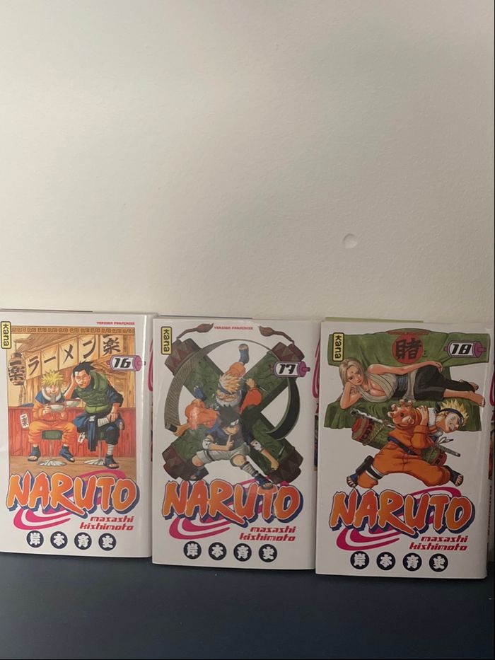 Lot de 20 mangas Naruto (numéro 1 à 20) - photo numéro 8