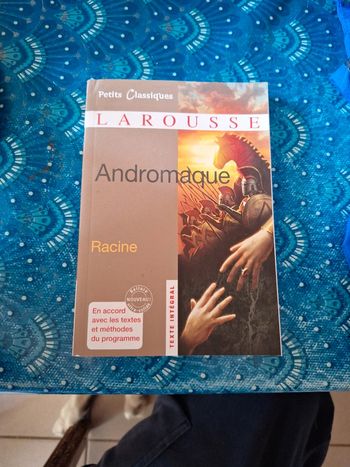 Livre andromaque racine