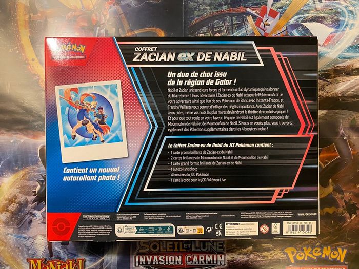 Coffret EV09 Zacian ex de Nabil - photo numéro 2