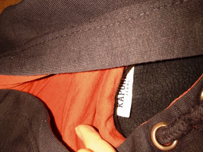 Sweat Kaporal Jeans noir à capuche – Garçon 12 ans – Très bon état - photo numéro 2
