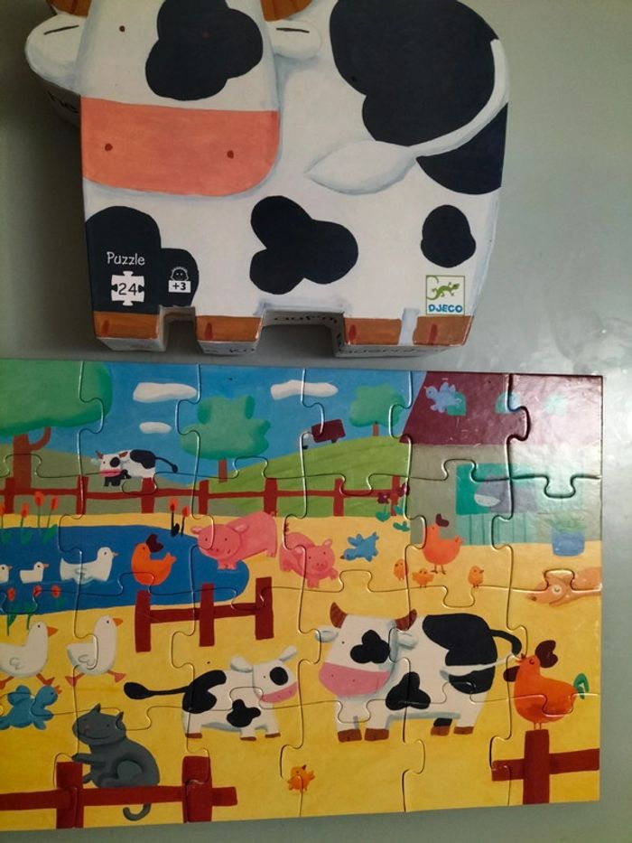 Puzzle thème de la ferme - photo numéro 3
