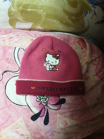 Bonnet hello kitty 3/5 ans