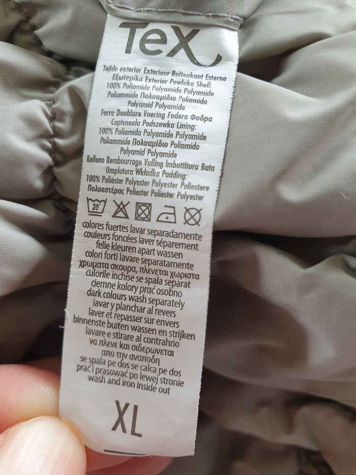 Veste matelassée femme réversible XL - photo numéro 10