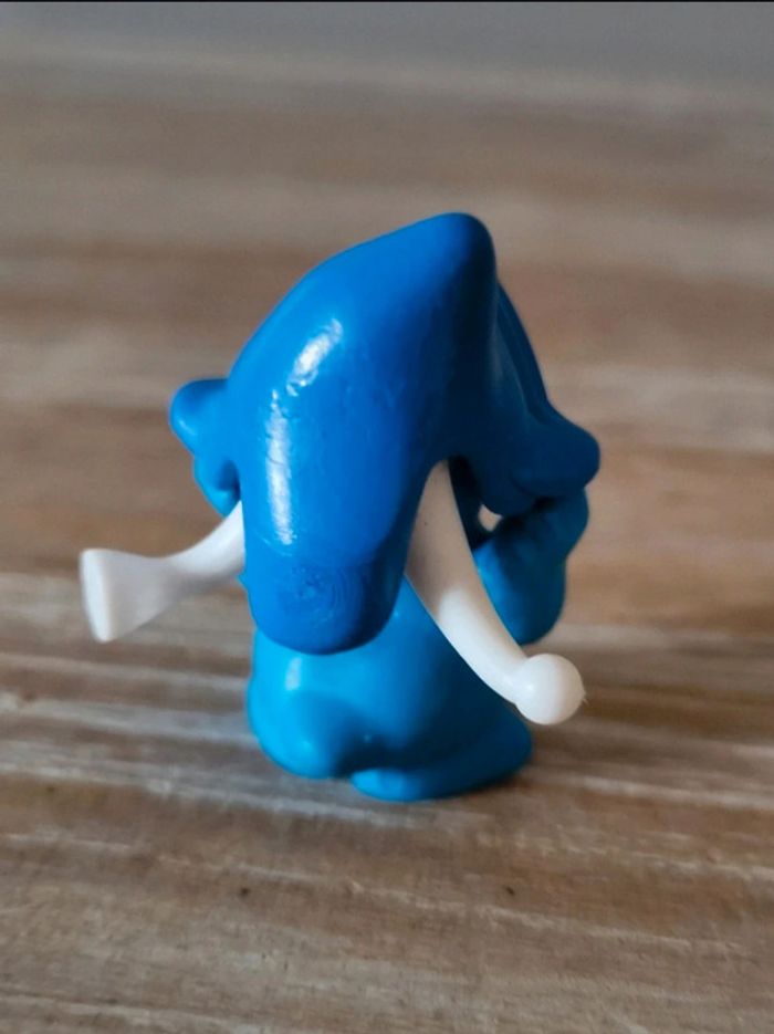 Lot de 2 figurines Kinder gnomes bleus painty ten calendrier de l'avent Noël piñata anniversaire - photo numéro 5