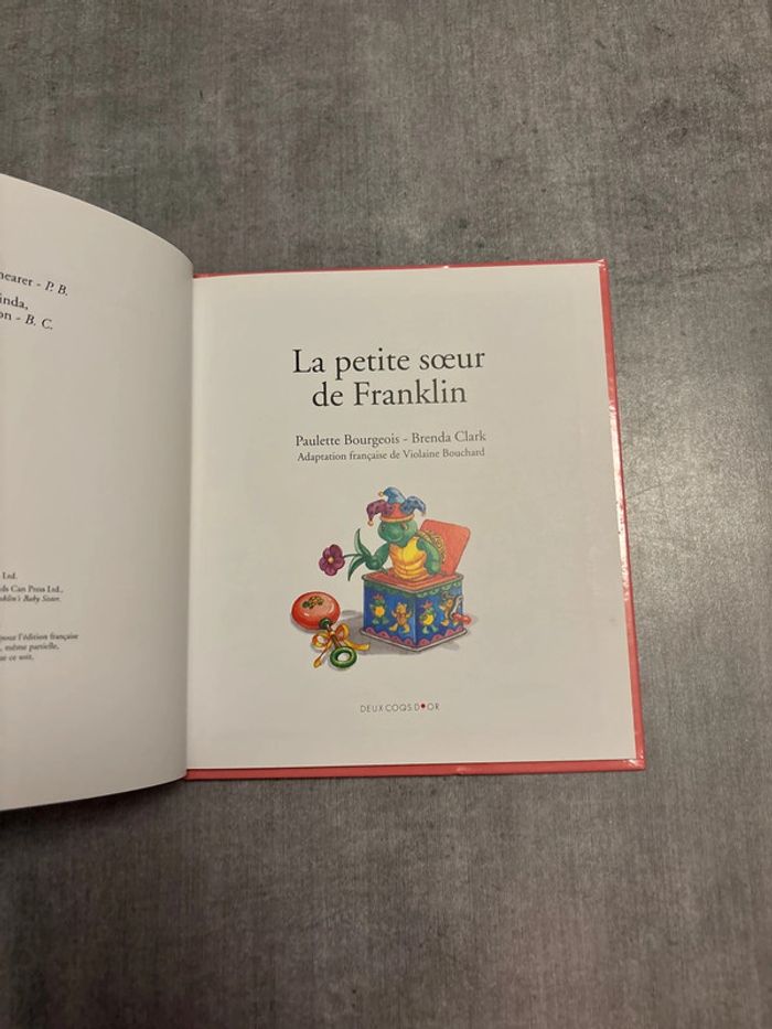 Livre la Ptite Soeur de Franklin - photo numéro 4