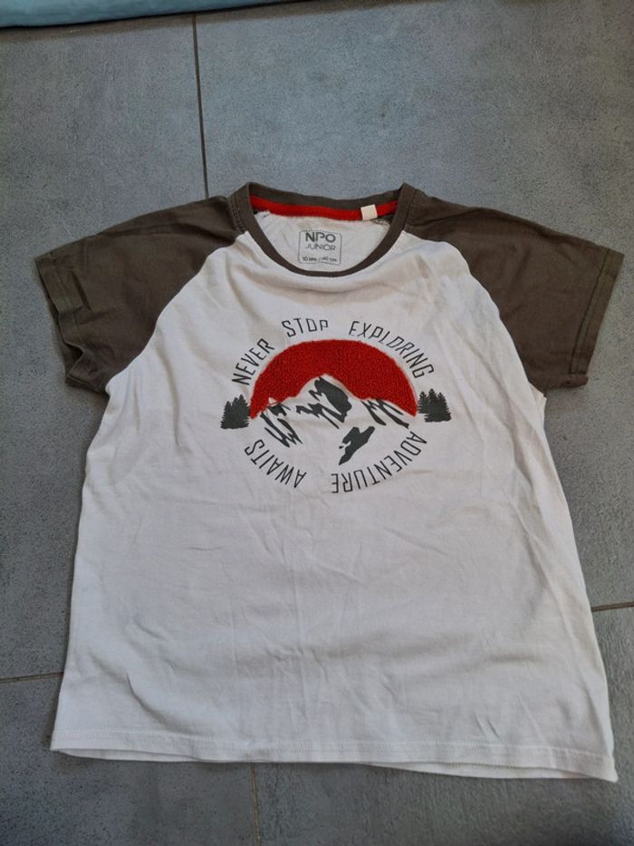 Tee shirt manche courte 10 ans