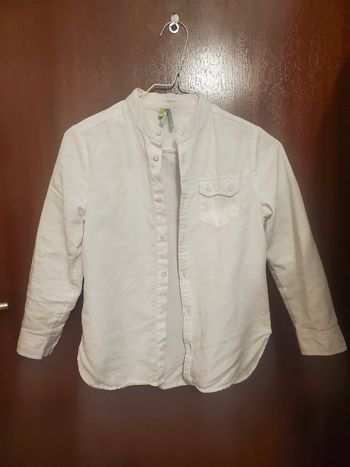 Chemise blanche col mao Orchestra 8 ans