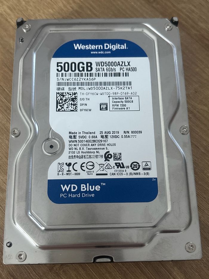 Disque dur 500gb