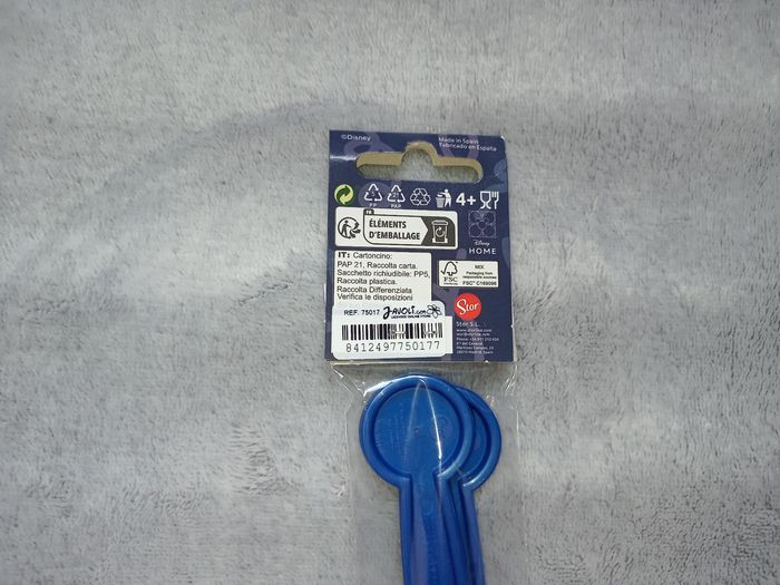 Lot de 2 couverts en plastique Stitch Disney - photo numéro 5