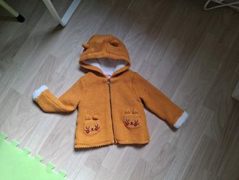 Gilet chaud zippé