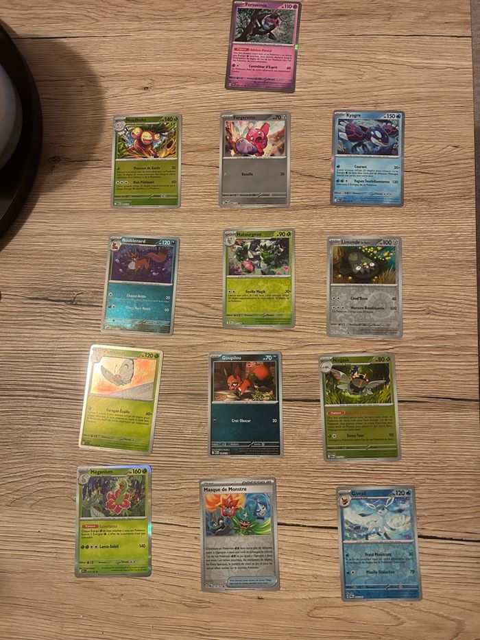 Carte Pokémon sortie de boosters
