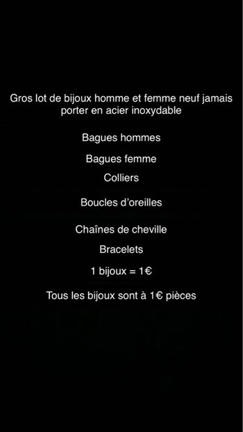 Bijoux me contacter avant achat 