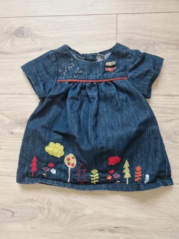 Robe en jean Orchestra 6 mois