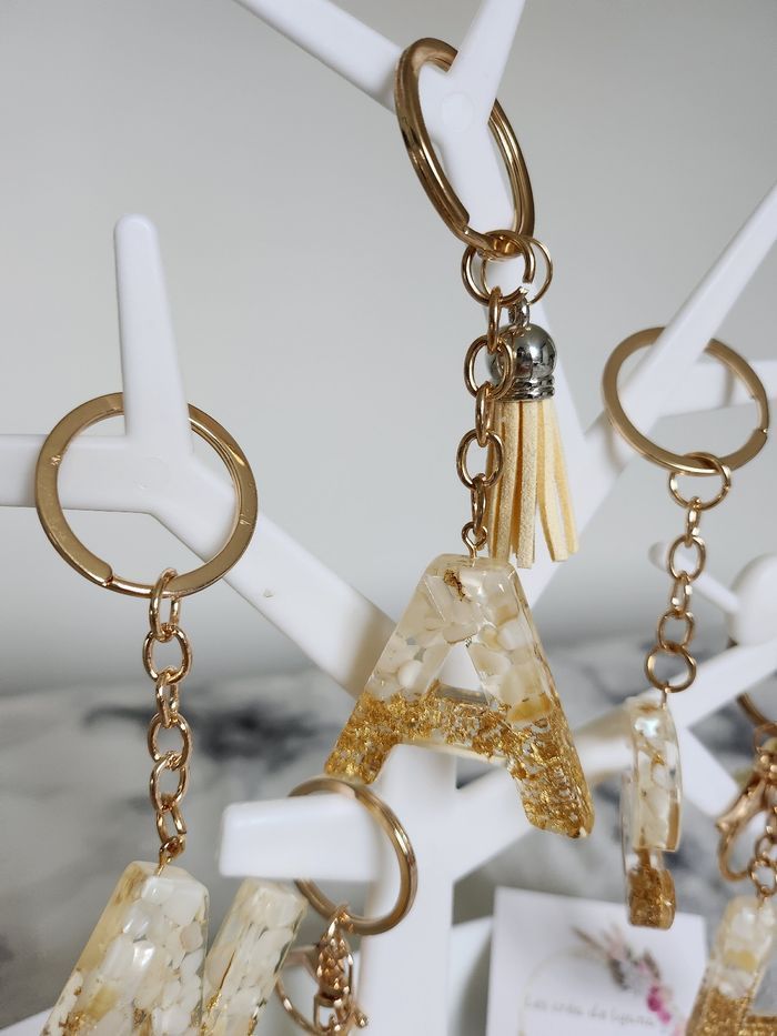 Porte clé résine epoxy - photo numéro 3