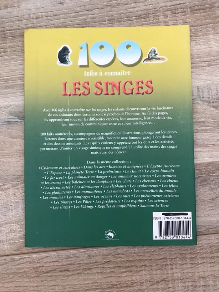 100 infos a connaître « les singes » - photo numéro 2
