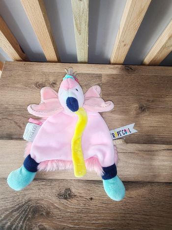 Flamant rose doudou et compagnie tropicool