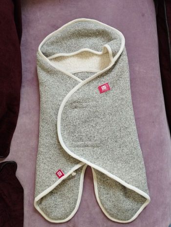 Couverture enveloppante chaude